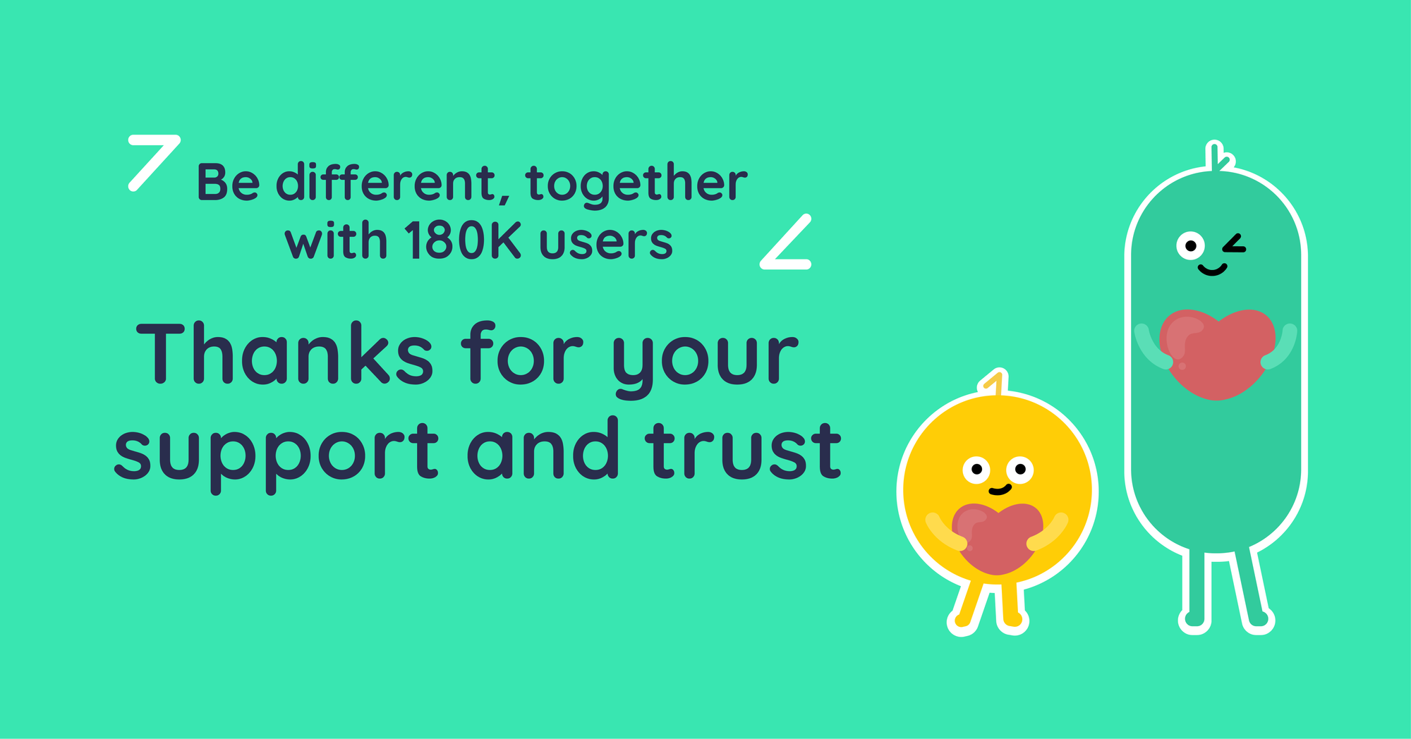 【ZA Bank】180K+ users 💚 Be different, together 💪🏻🤝