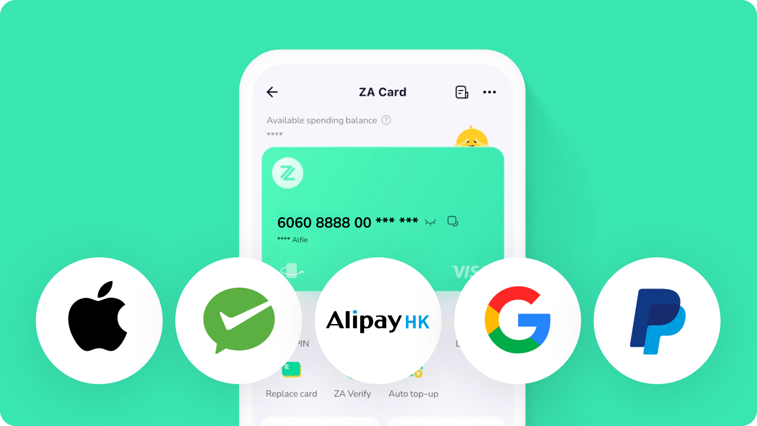 【ZA Bank】Tips: How to add your ZA Card to digital wallets📱