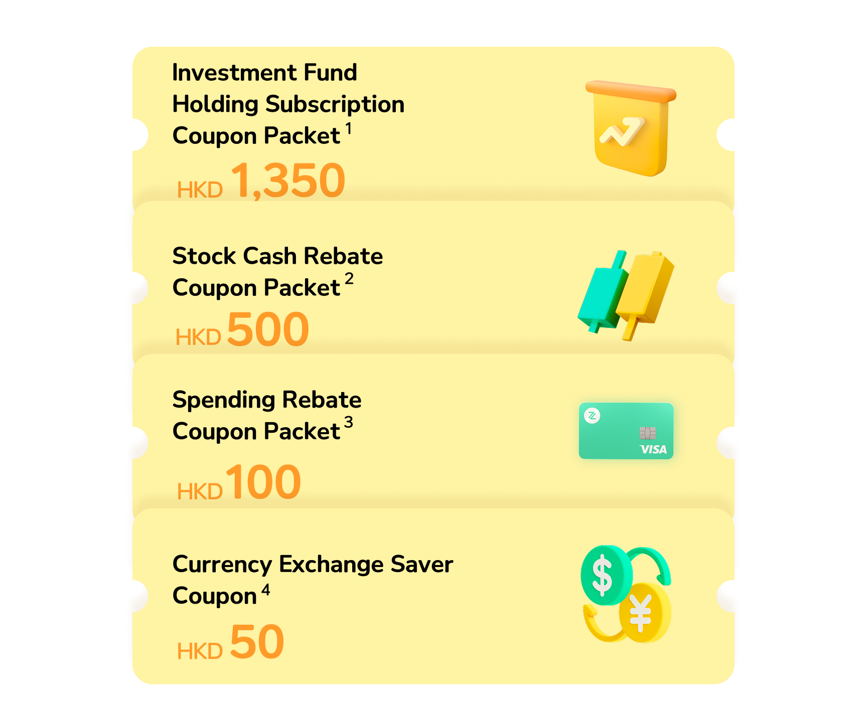 Newbie Rewards | Earn rewards worth HKD 2,000 in total